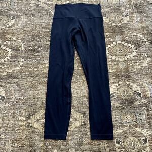 Lululemon Align High Rise Pant with Pockets 25" True Navy Women's Size 6